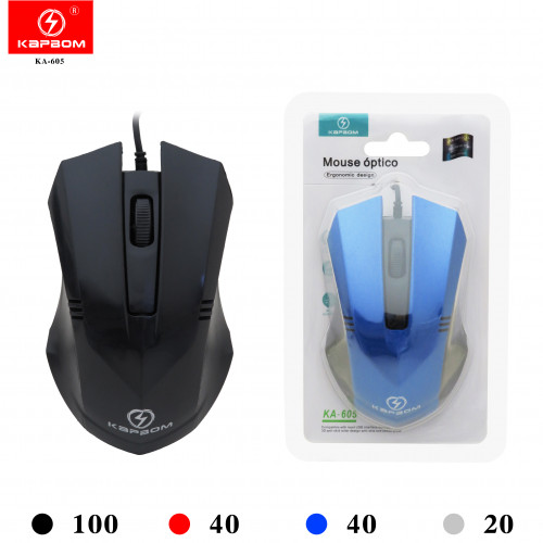 Mouse USB C/Fio Mouse USB C/Fio