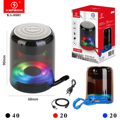 Caixa De Som Bluetooth C/ LED Caixa De Som Bluetooth C/ LED