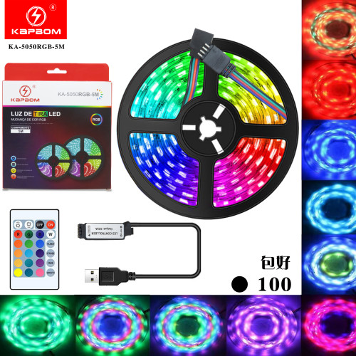 Fita De Led RGB 5m (EMBALADO) Fita De Led RGB 5m (EMBALADO)