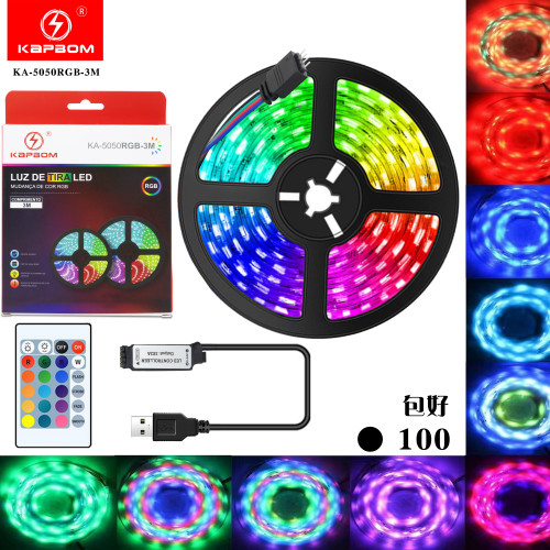 Fita De Led RGB 3m (EMBALADO) Fita De Led RGB 3m (EMBALADO)