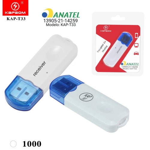 Receptor USB BT Wireless Dongle (EMBALADO) Receptor USB BT Wireless Dongle (EMBALADO)