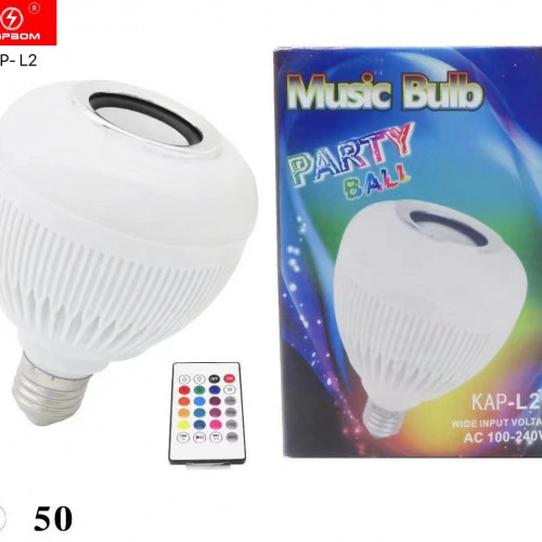Lâmpada Musical de Led Som Bluetooth Lâmpada Musical de Led Som Bluetooth