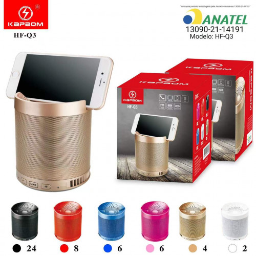 Caixa de Som Wireless Speaker Q3 Bluetooth Caixa de Som Wireless Speaker Q3 Bluetooth
