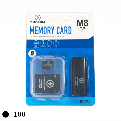 Cartão de Memória 8GB Cartão de Memória 8GB