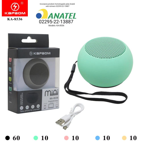 Mini-Falante Colorido Bluetooth Mini-Falante Colorido Bluetooth