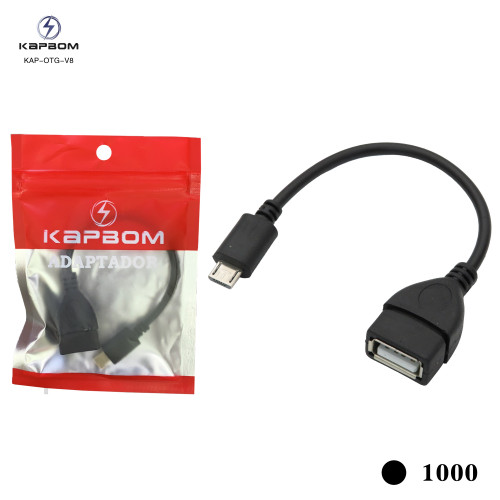 Cabo Adaptador OTG-V8 Cabo Adaptador OTG-V8