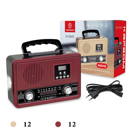 Rádio AM FM USB Bluetooth Rádio AM FM USB Bluetooth