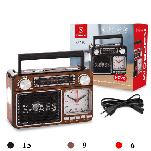 Rádio FM AM USB BT Rádio FM AM USB BT