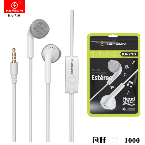 Fone Estéreo Com Fio(EMBALADO)