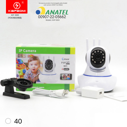 CÂMERA 3 ANTENAS