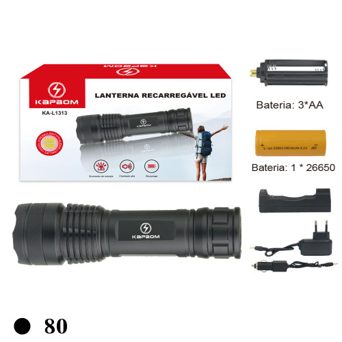 Lanterna Led Recarregável Lanterna Led Recarregável