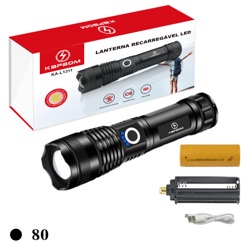 Lanterna Led Recarregável P70 Lanterna Led Recarregável P70