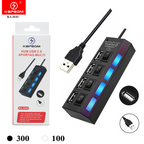 HUB USB 2.0 4 Portas HUB USB 2.0 4 Portas