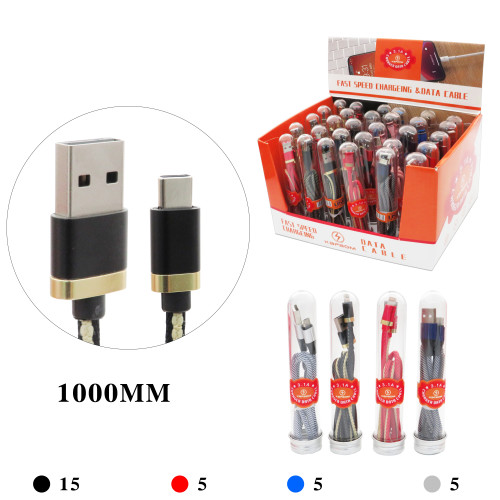 Cabo de dados 1m type-c Cabo de dados 1m type-c