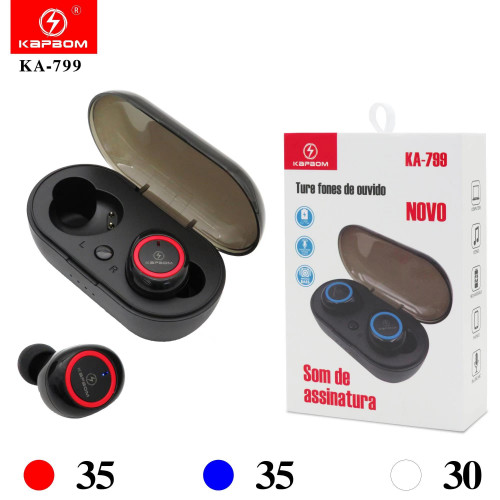 Fone de Ouvido Auricular BT Fone de Ouvido Auricular BT