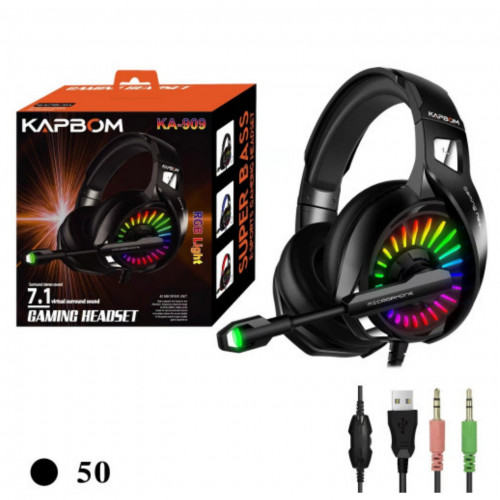 Fone Gamer com fio e microfone Fone Gamer com fio e microfone