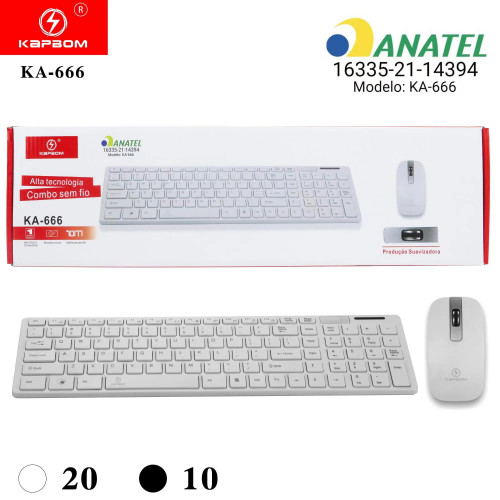 Teclado e Mouse BT Teclado e Mouse BT