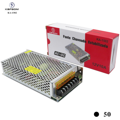 Fonte Chaveada 12V 10A Fonte Chaveada 12V 10A