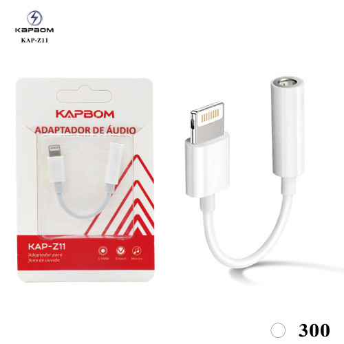 Mini Cabo Adaptador ioS para Fone BT Mini Cabo Adaptador ioS para Fone BT