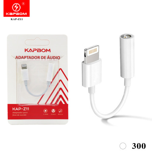 Mini Cabo Adaptador ioS para Fone BT