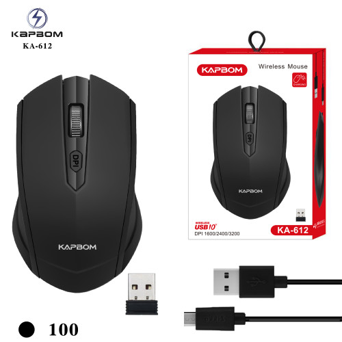 Mouse sem Fio Wireless Carregável (EMBALADO) Mouse sem Fio Wireless Carregável (EMBALADO)