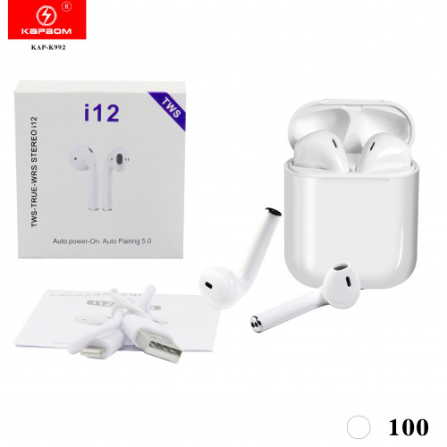 Fone de ouvido BT i12 Fone de ouvido BT i12