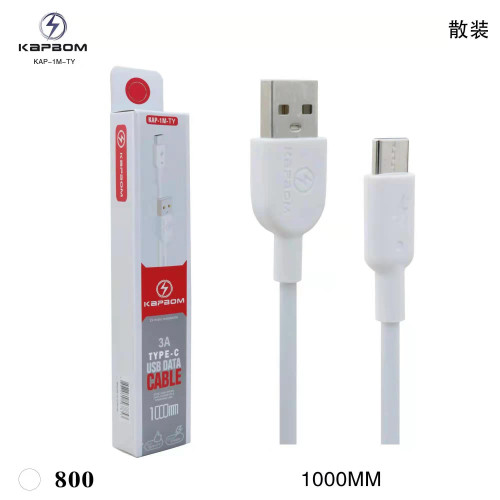 Cabo de Dados Type-C 1m Cabo de Dados Type-C 1m