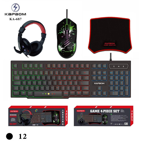 KIT Teclado e Mouse Mouse pad e Fone KIT Teclado e Mouse Mouse pad e Fone