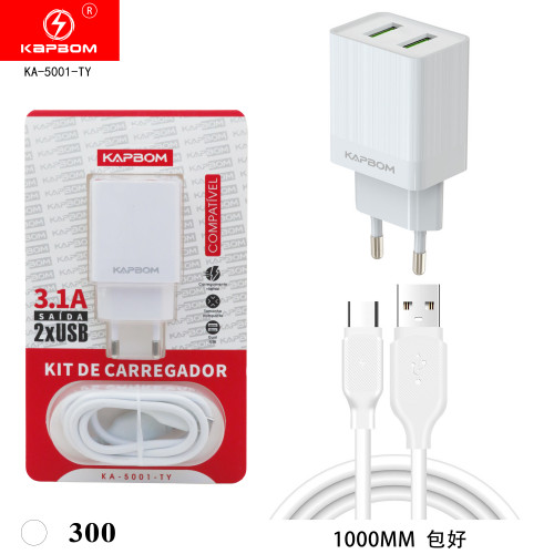 Carregador Type-C 3.1A (2.4A) Original Carregador Type-C 3.1A (2.4A) Original