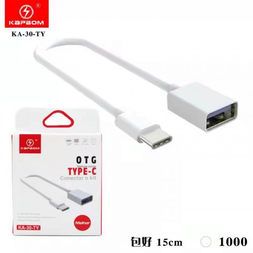 Cabo adaptador OTG-TYPE-C Cabo adaptador OTG-TYPE-C