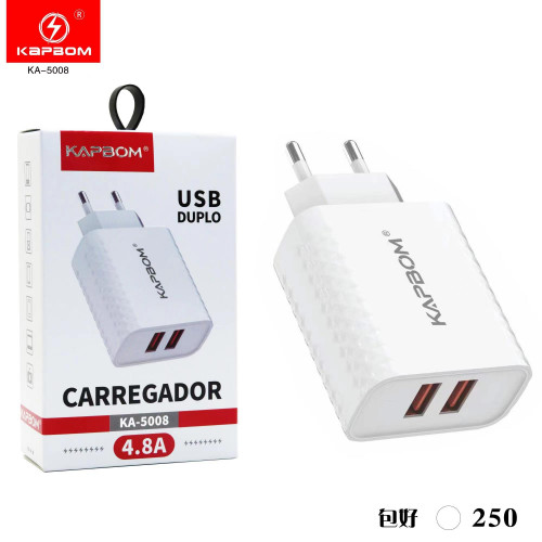 Carregador 2USB 4.8A ORIGINAL 2.4A Carregador 2USB 4.8A ORIGINAL 2.4A