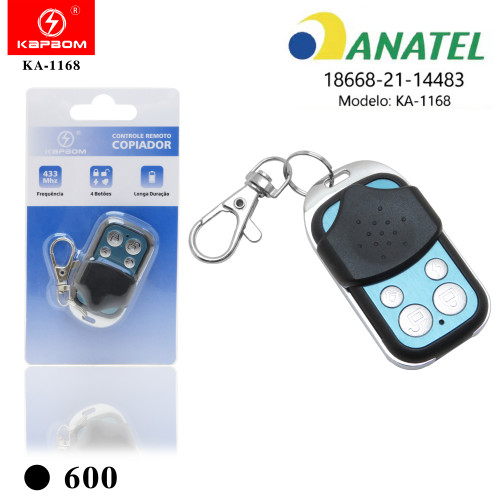 Controle Remoto Portão Alarme Auto Copiador