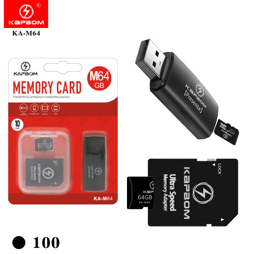 Cartão de memória 64GB Cartão de memória 64GB
