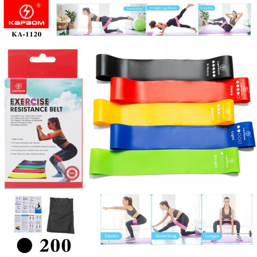 Faixas elásticas p/ exercícios